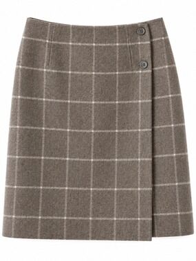 Vintage 90’s  Pendleton 100% Merino Wool Wrap Skirt Size 12